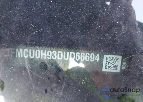 2013 Ford Escape Sel z USA, uszkodzony, nr VIN 1FMCU0H93DUD66694